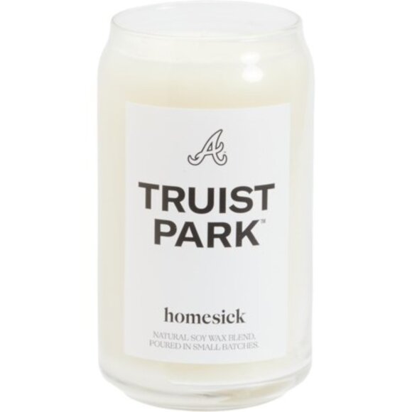 HOMESICK CANDLES Truist Park Atlanta Braves Fans Deluxe Line Candle NEW NIB - Picture 2 of 2